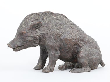 Austrian Bronze Wild Boar