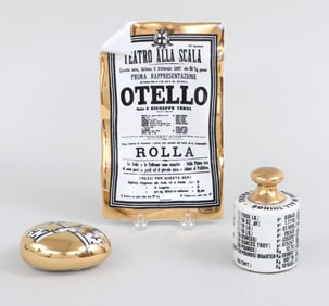 Piero Fornasetti Porcelain Desk Articles