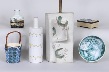 Midcentury Modern and Modern Ceramic Table Articles
