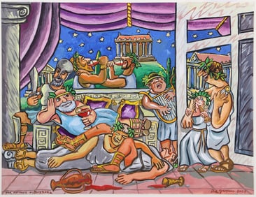 Red Grooms (American, b. 1937)