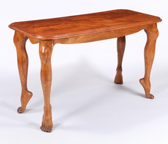 French Folk Art Table with Human-Form Legs