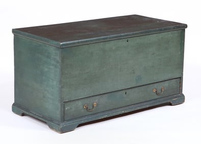 19th Century American Country Blanket Chest