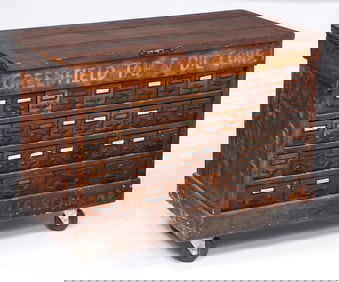 "Greenfield Tap & Die Corp." Hardware Chest