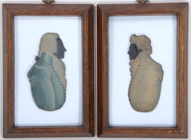 Pair of Silhouettes by Jean Millette