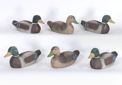 Unused Box of (6) Victor Animal Trap Wood Decoys