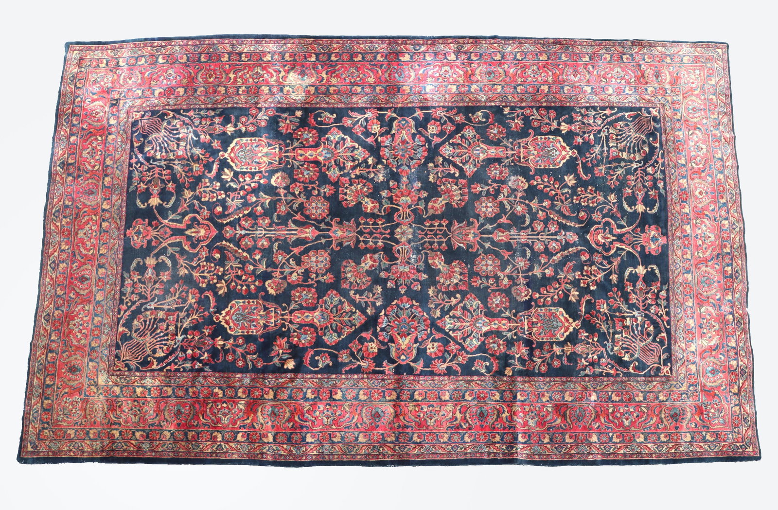 Room Size Oriental Rug: Room Size Oriental Rug Provenance: Algonquin Hotel, New York City. 10' 5" x 15' 5"