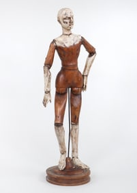 19th Century Italian Articulated Artist's Mannequin