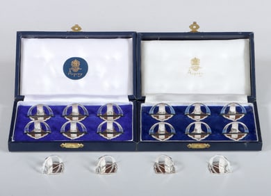 Asprey & Co. Sterling Silver Place Card Holders