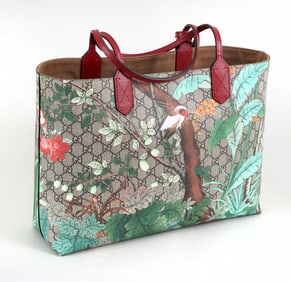 Gucci Tian GG Supreme Large Tote Bag