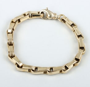 Tiffany & Co. 18k Gold Chain Link Bracelet