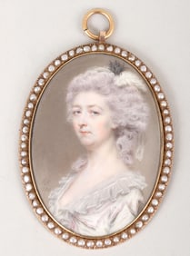 John Smart (British, 1741-1811), Portrait Miniature