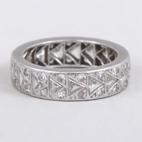 Diamond Platinum Band