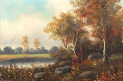 American School (19th Century), Autumn Landscape