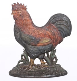 Bradley & Hubbard Rooster Doorstop