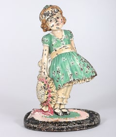 Waverly Studios "Girl with Bonnet" Doorstop