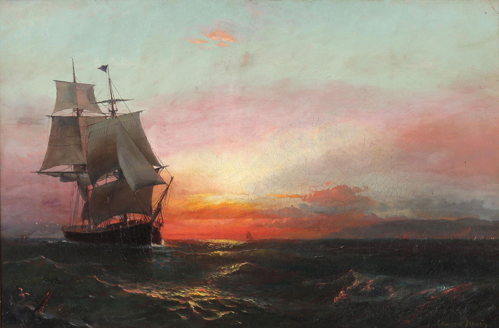 Edward Moran (American, 1829-1901) (1 of 8)