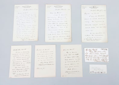 Letters pertaining to a Medal for “Cleopatra’s Needle" in Central Park