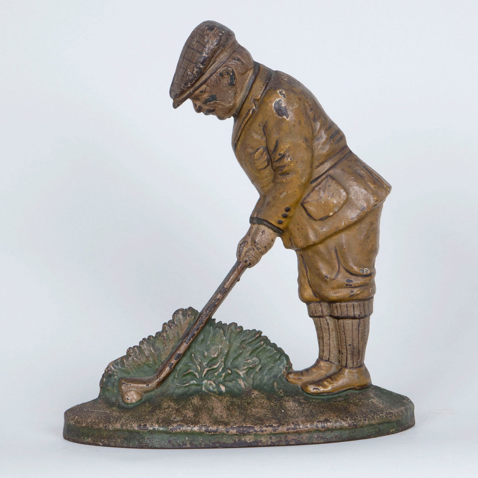 Hubley "Putting Golfer" Doorstop (1 of 4)