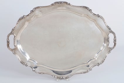 Reed & Barton Large Sterling Silver Serving Tray