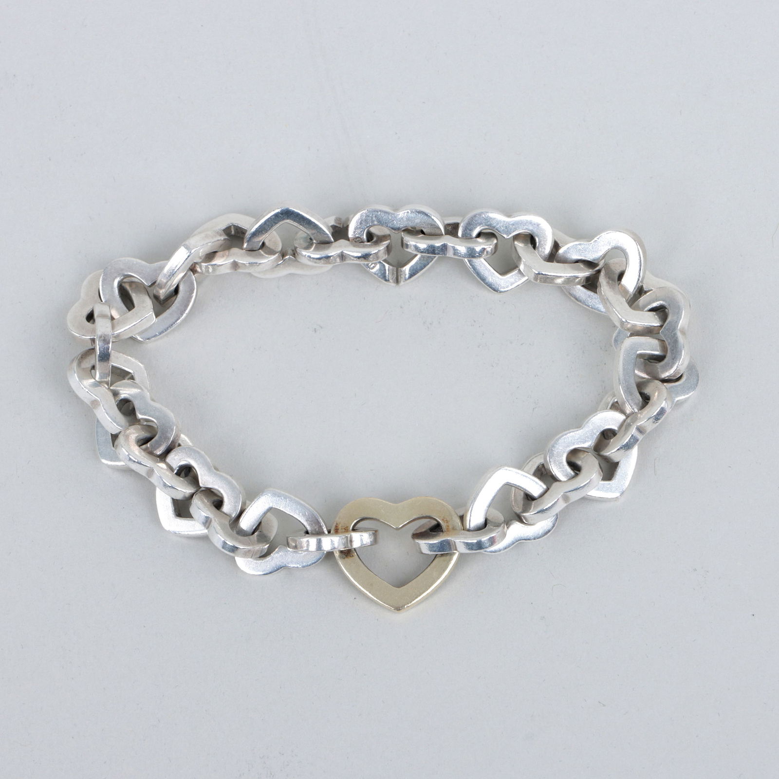 Tiffany & Co. 18k Gold and Sterling Bracelet (1 of 6)