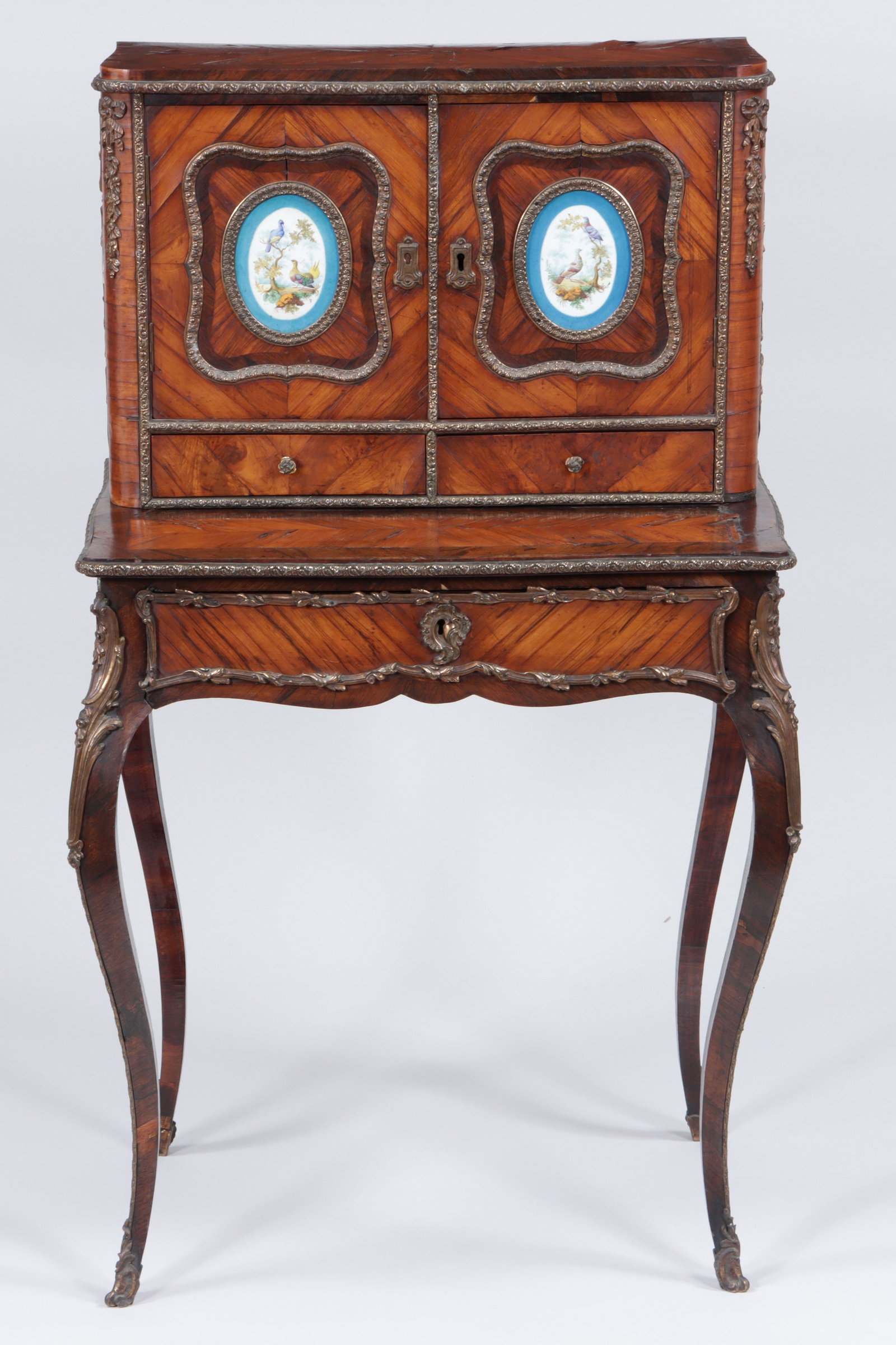 Louis XV-Style Bonheur du Jour, 19th Century (1 of 14)