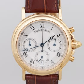 Breguet 18k Gold "Marine" Self-Winding Wristwatch