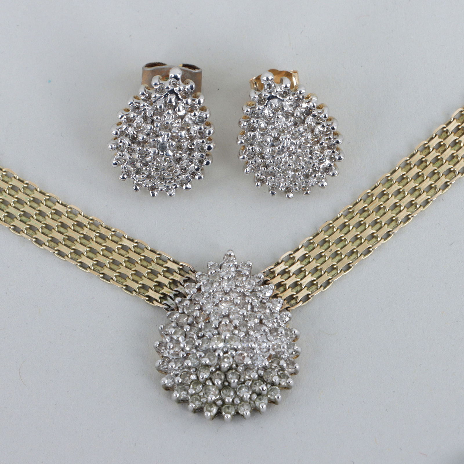 14k Gold and Diamond Jewelry Set (1 of 6)