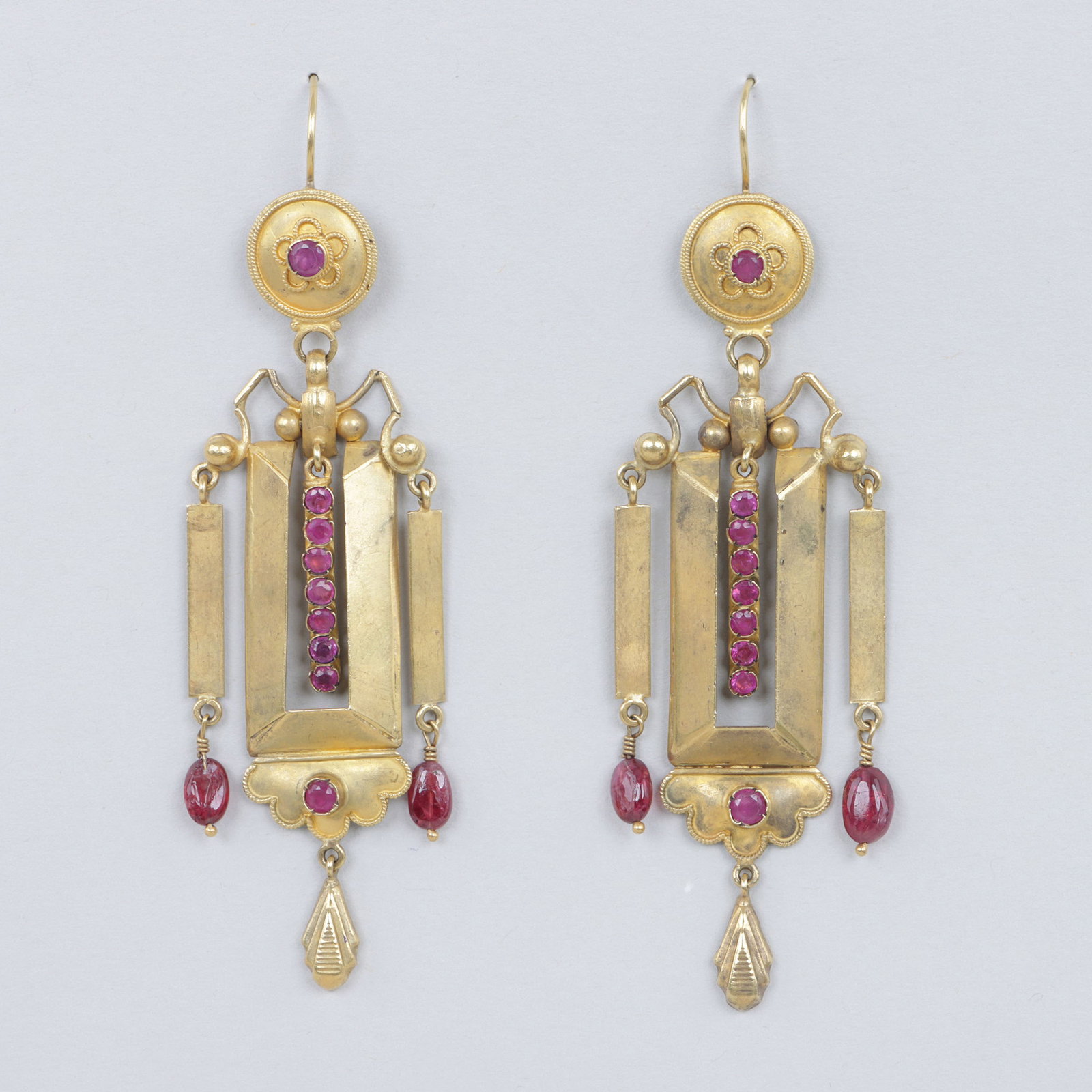 18k Gold Chandelier Earrings (1 of 2)