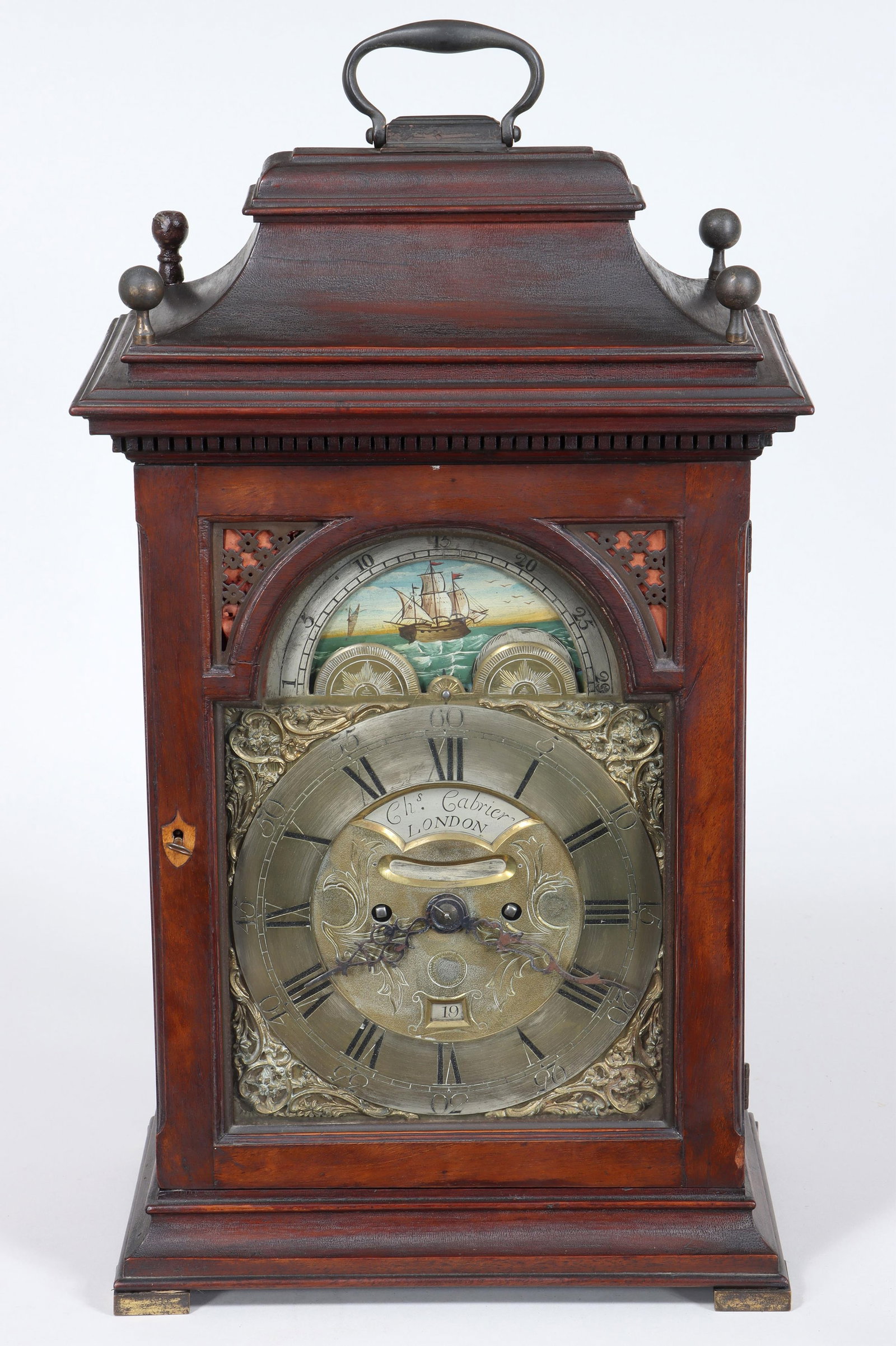 Charles Cabrier Bracket Clock - 3