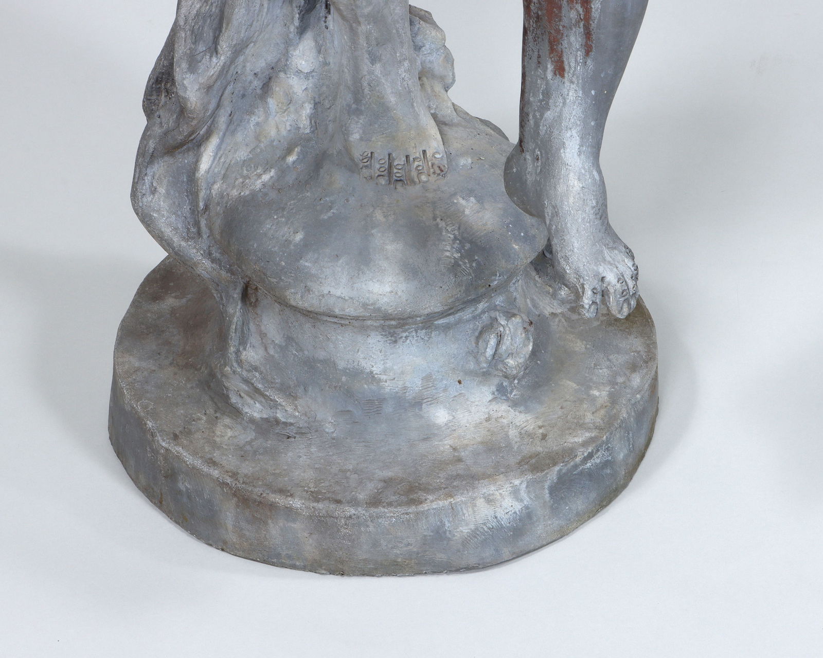 Figural Lead Garden Statue - 10