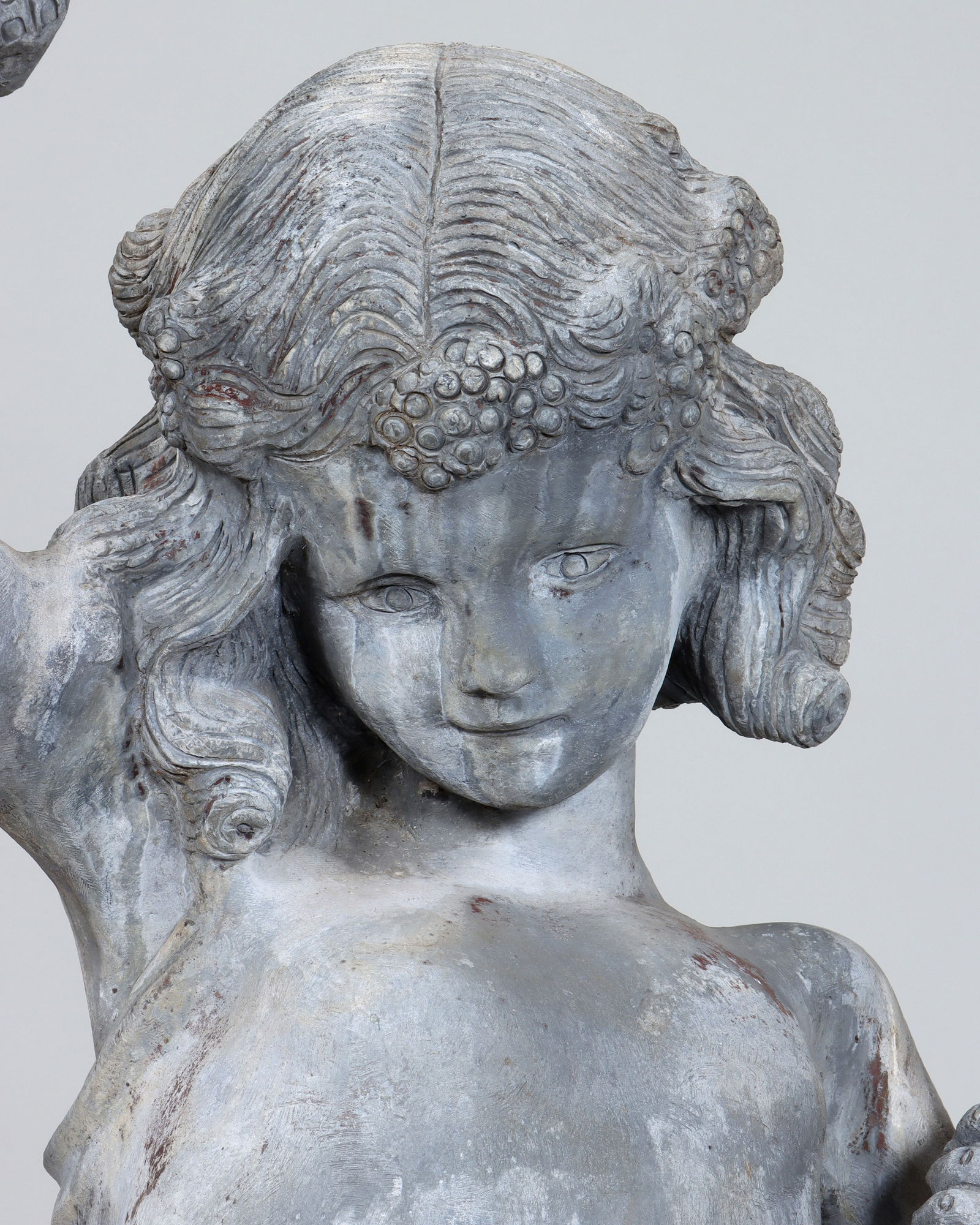 Figural Lead Garden Statue - 4