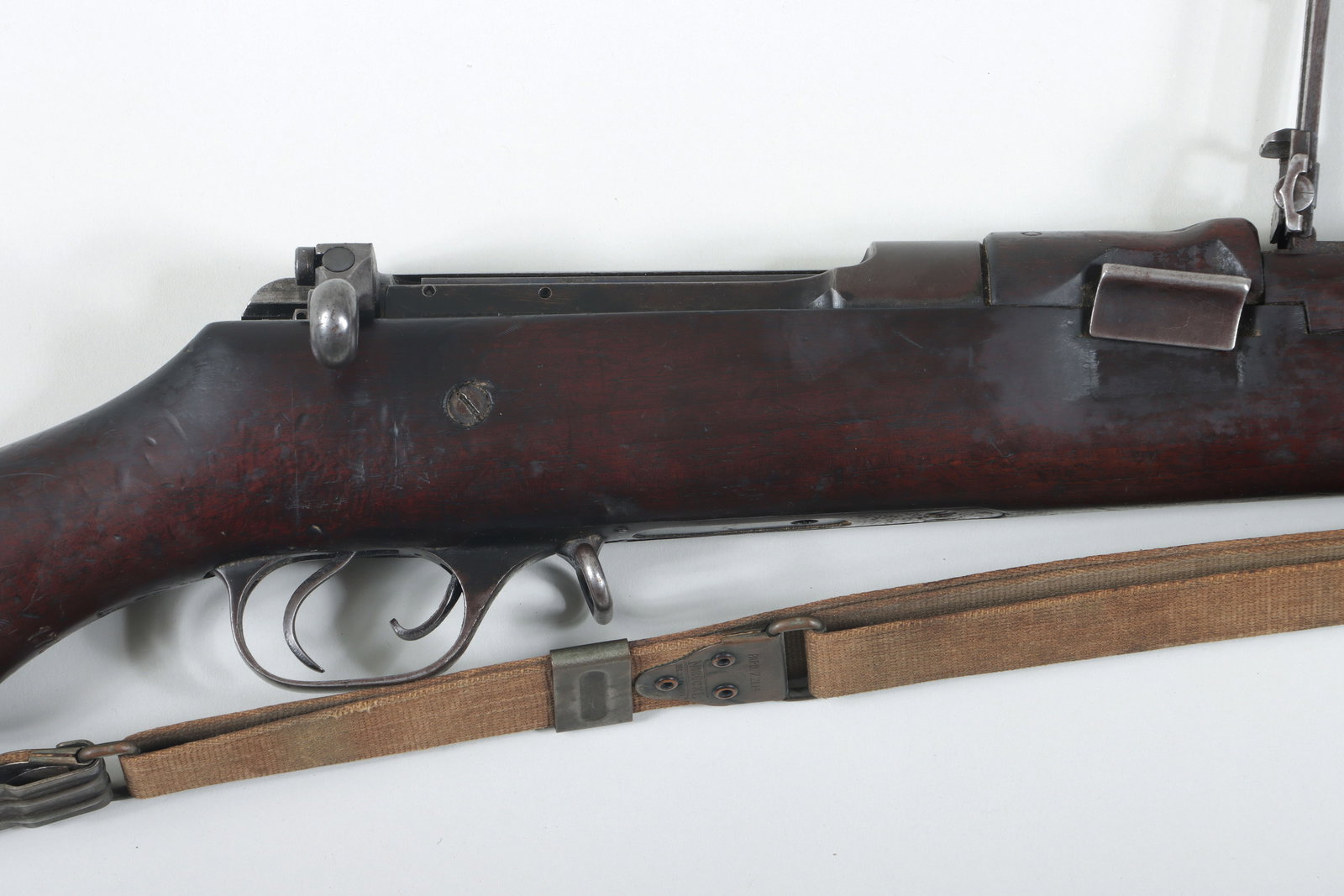 Ross MK II Straight Pull Bolt Action Military Rifle (1 of 8)