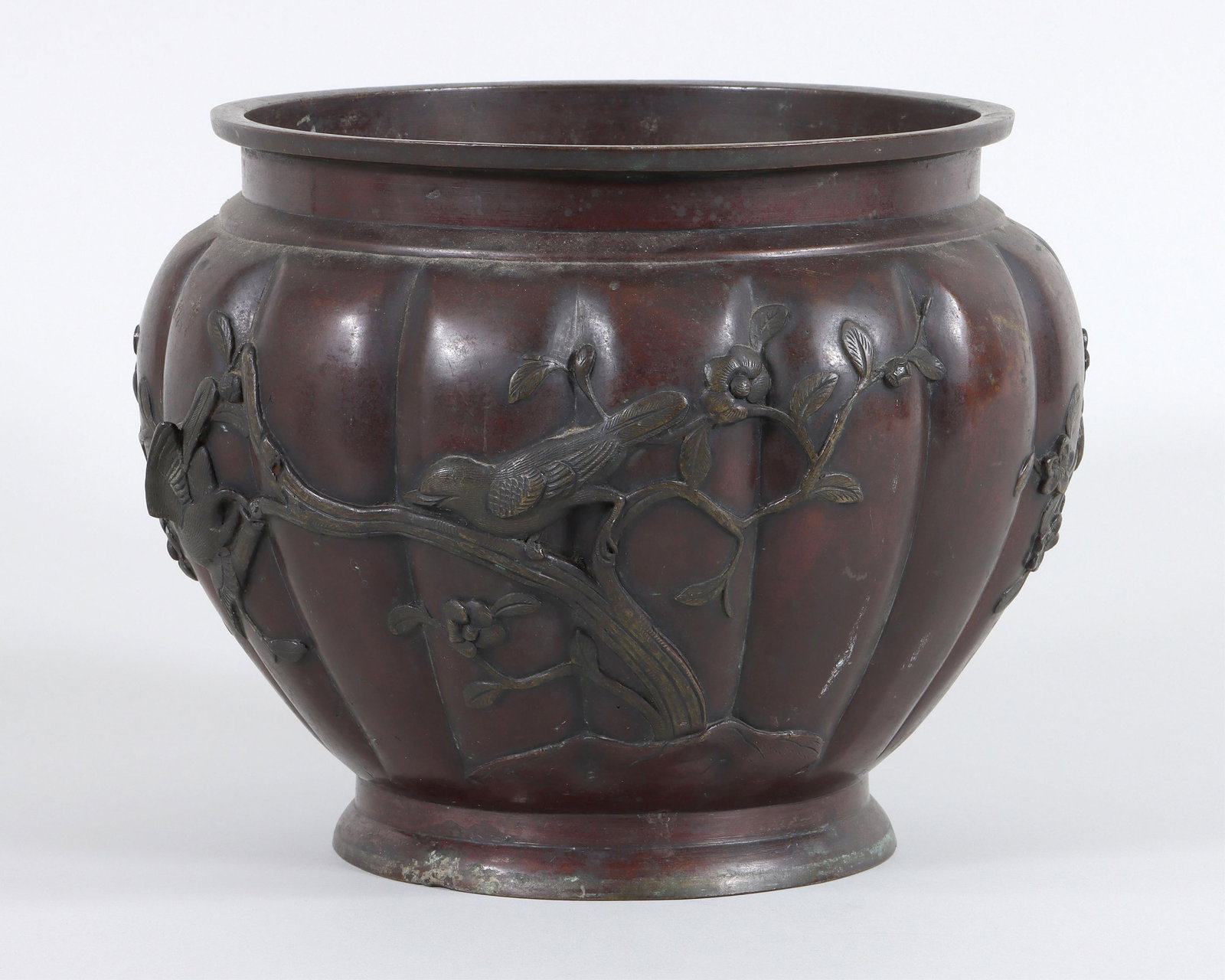 Japanese Bronze Jardiniere (1 of 9)