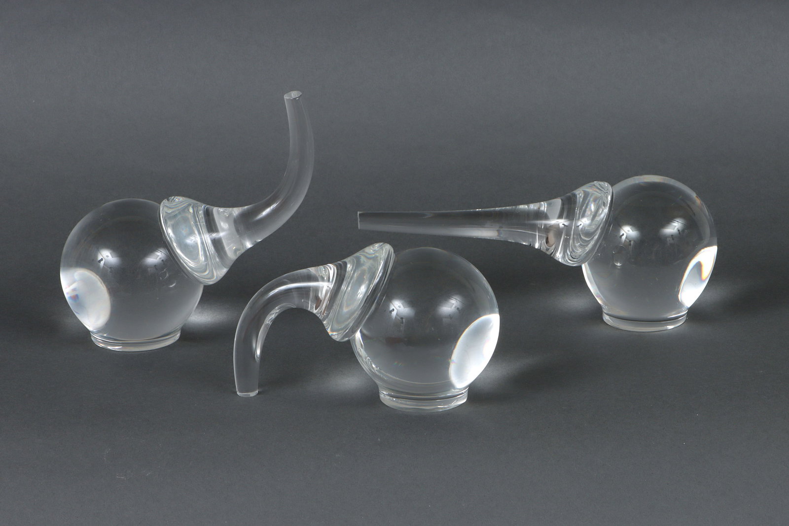 Steuben "Herd Of Elephants" Glass Figures (1 of 7)