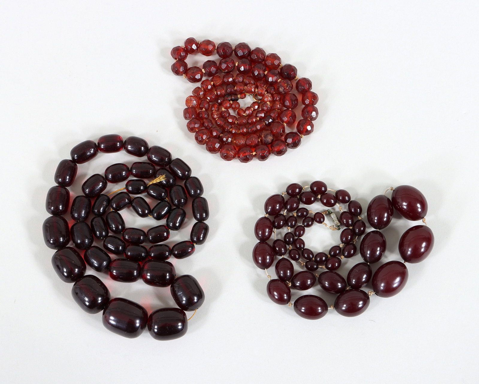 Bakelite and Amber Bead Necklaces (1 of 13)