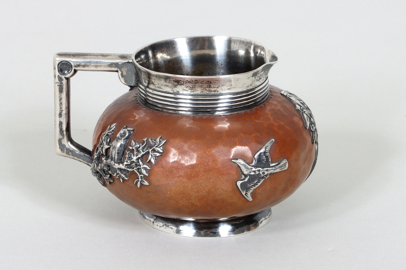 Gorham Aesthetic Movement Mixed Metal Creamer (1 of 9)