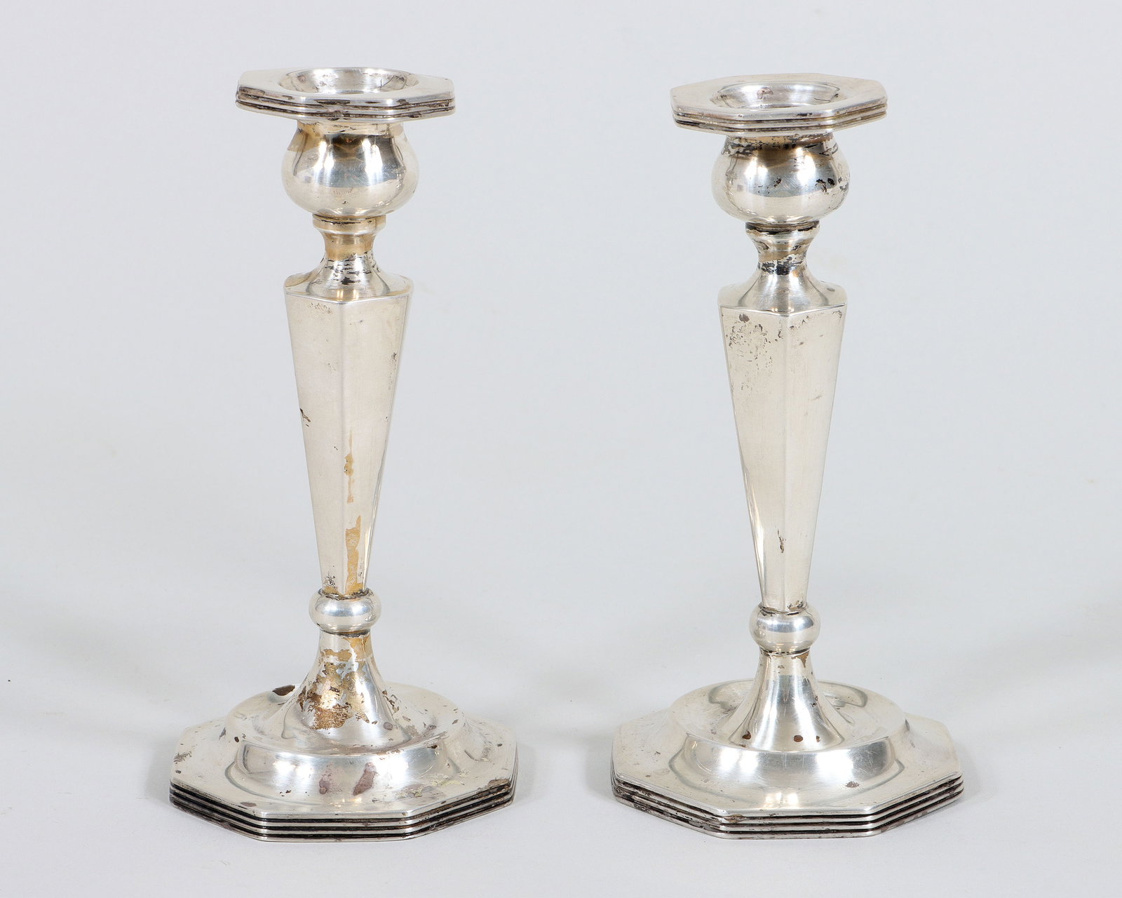 American Sterling Silver Candlesticks (1 of 5)