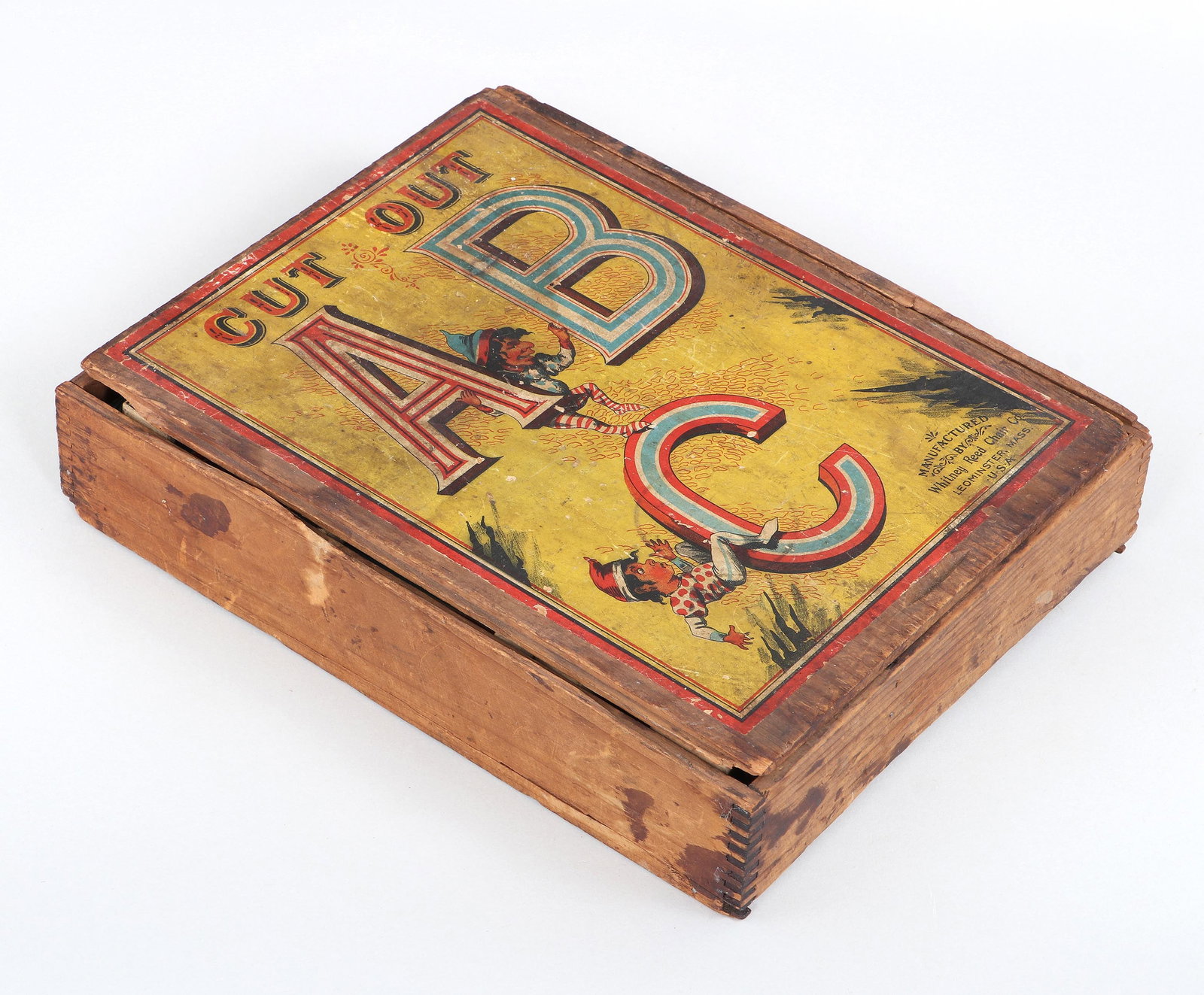19th Century American Alphabet Blocks Set (1 of 7)
