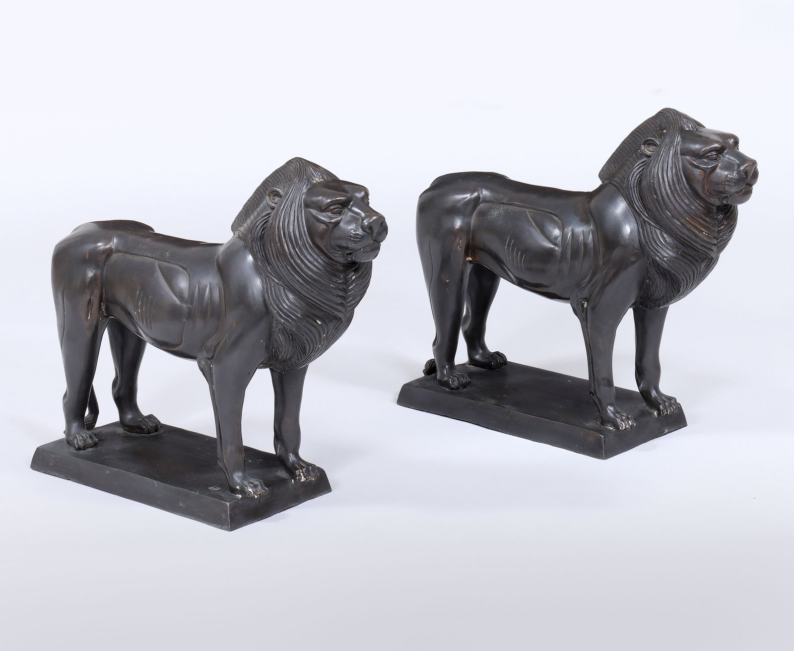 Pair of Bronze Lions (1 of 12)