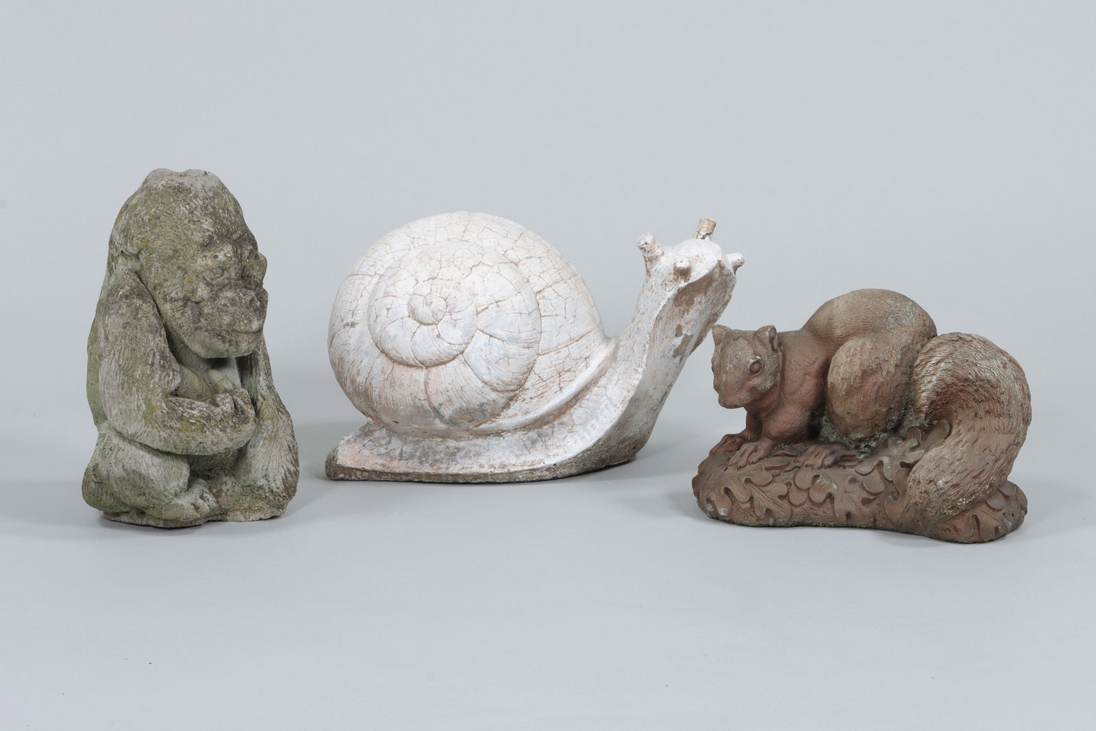 Cast Stone Animal Sculptures (1 of 13)