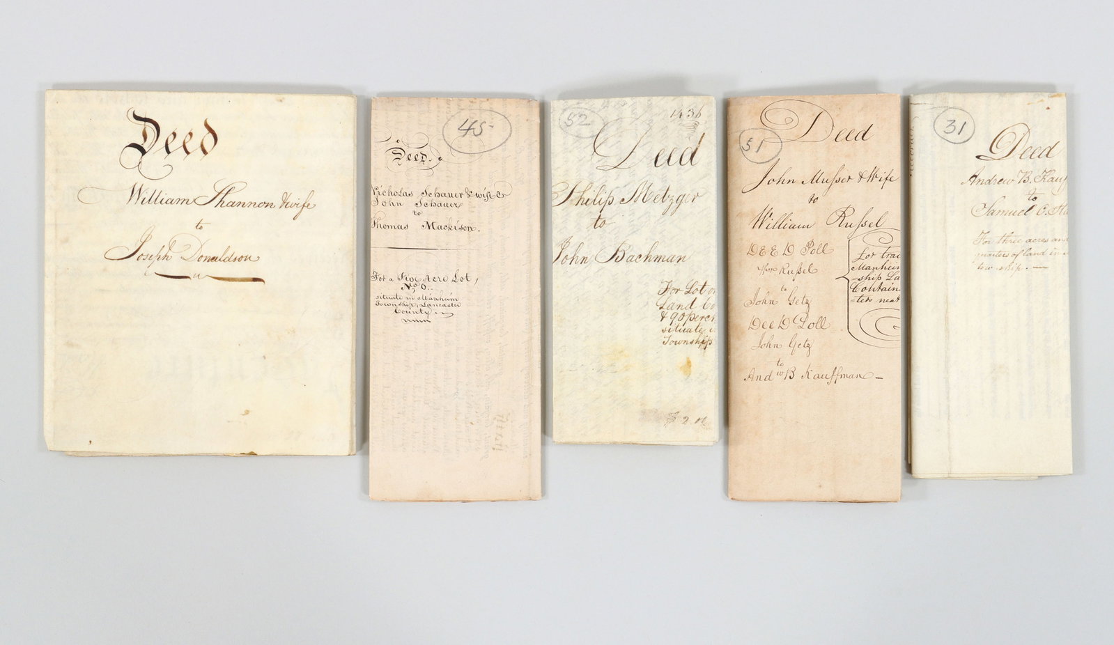 18C\19C Documents - 18