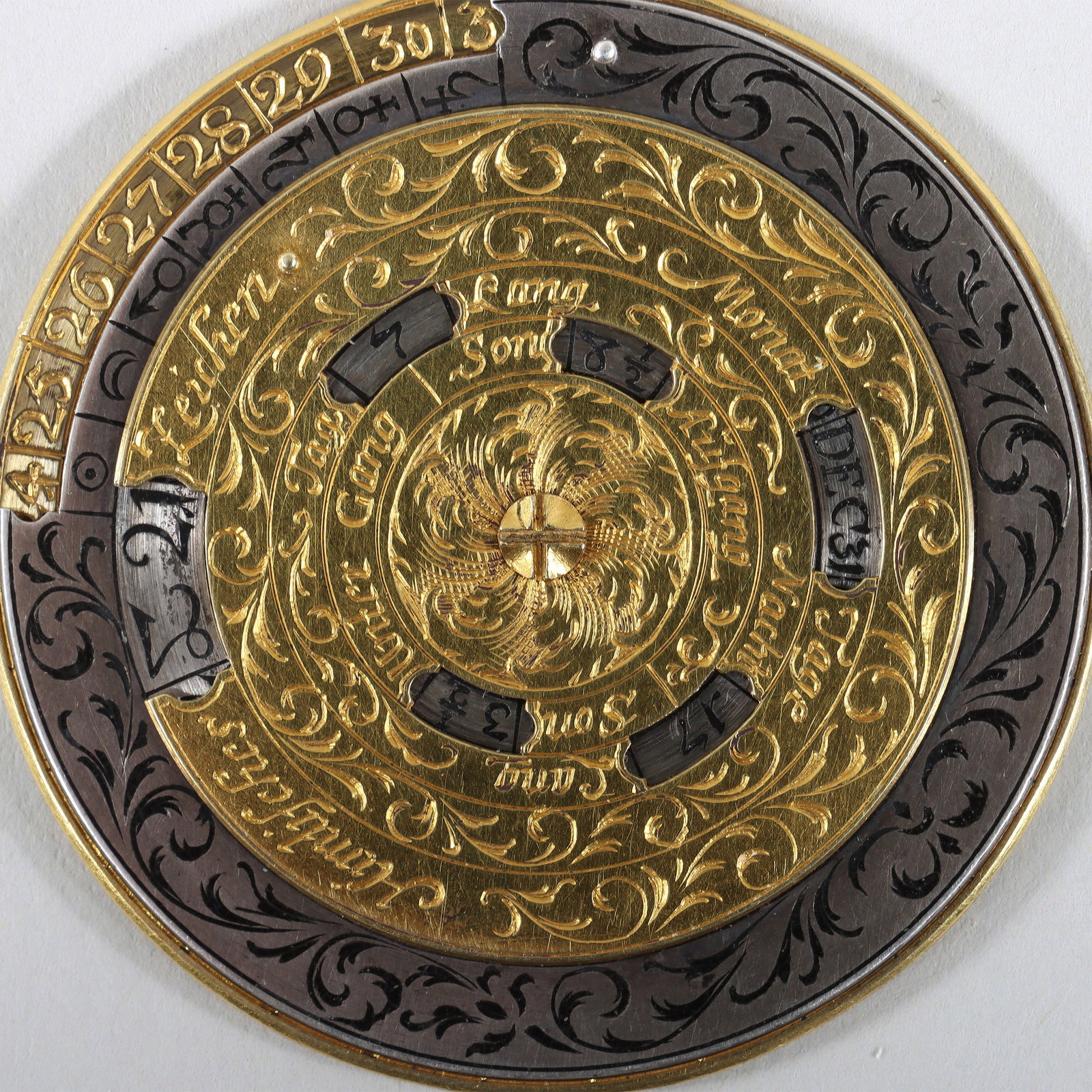 German Perpetual Calendar - 3
