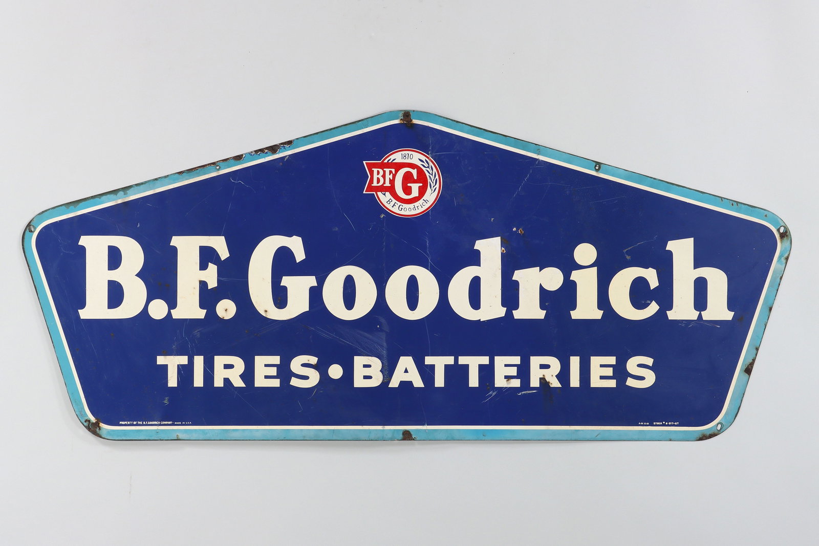 Large B.F. Goodrich Porcelain Sign (1 of 7)