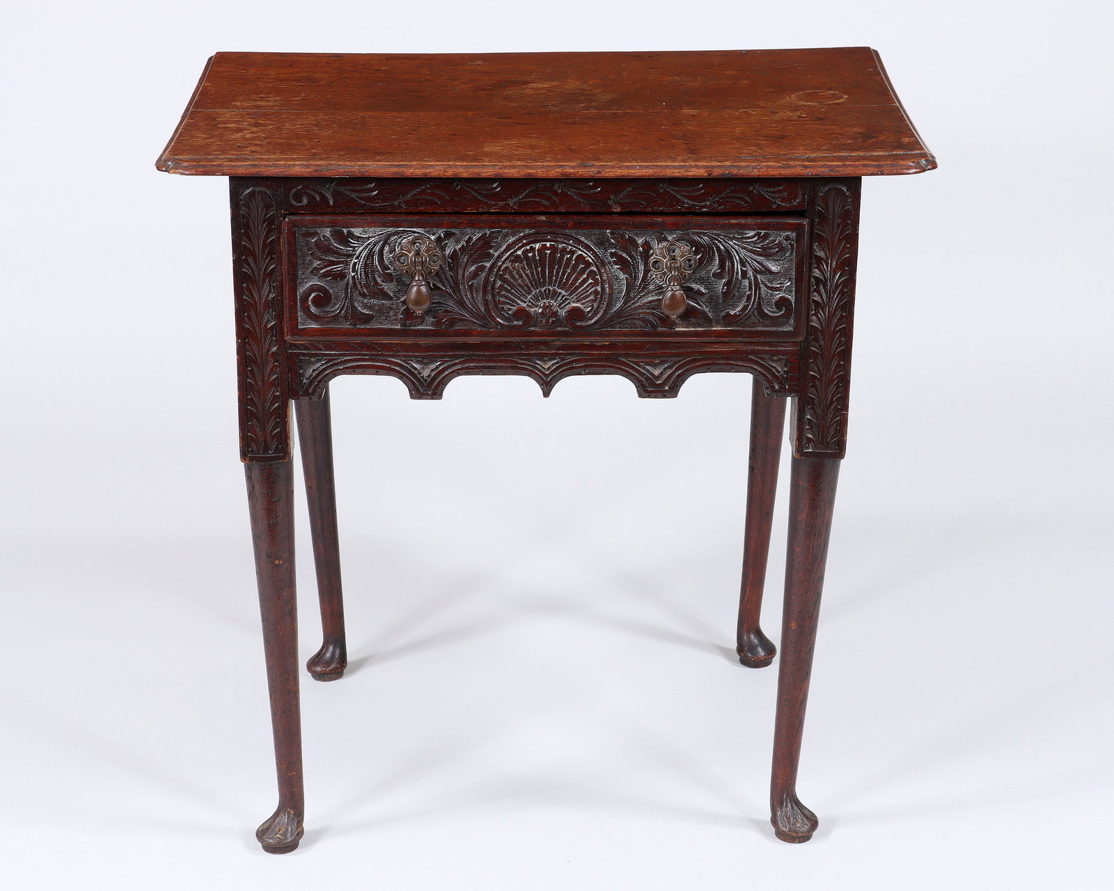 Georgian Table with Drawer - 4