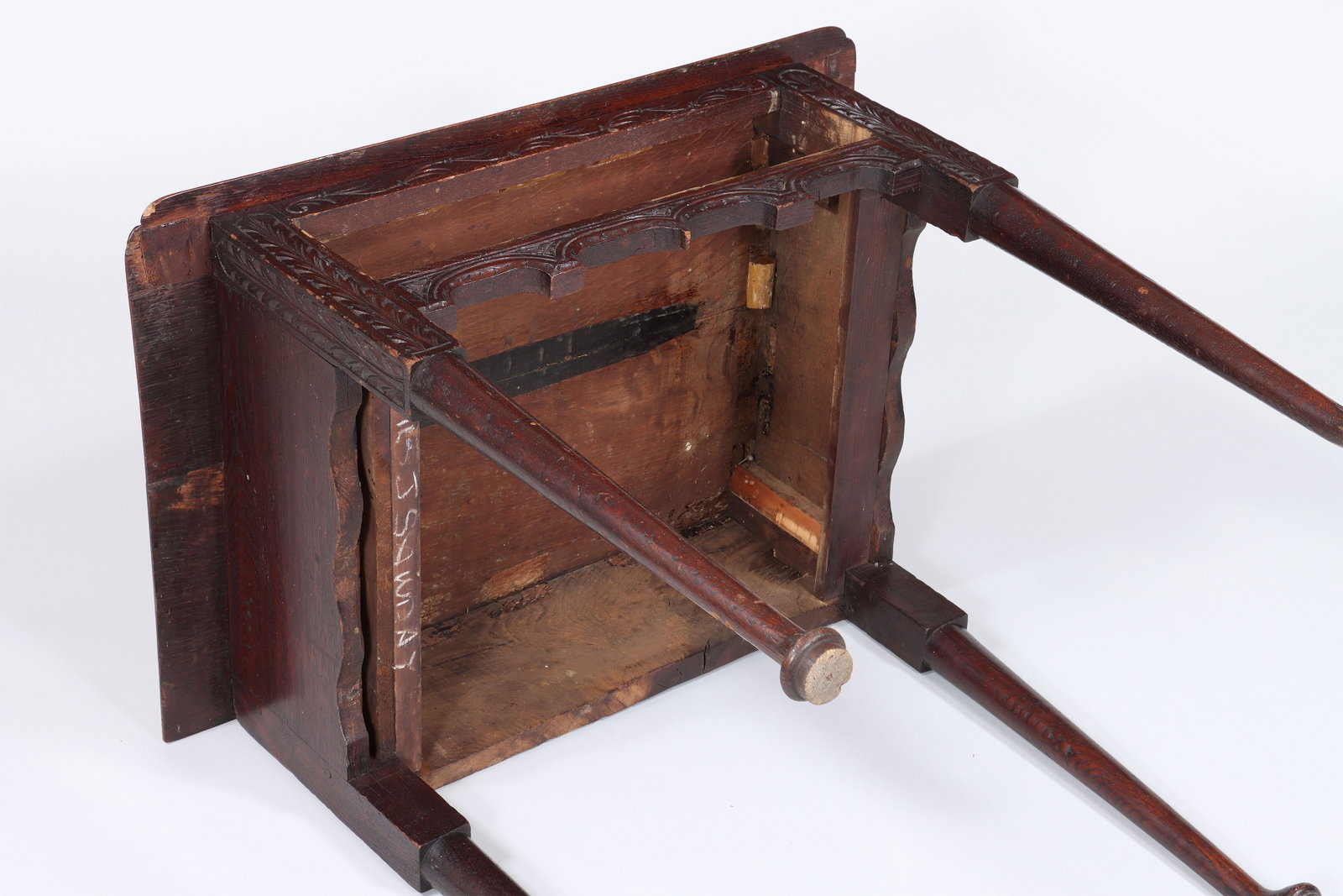 Georgian Table with Drawer - 9