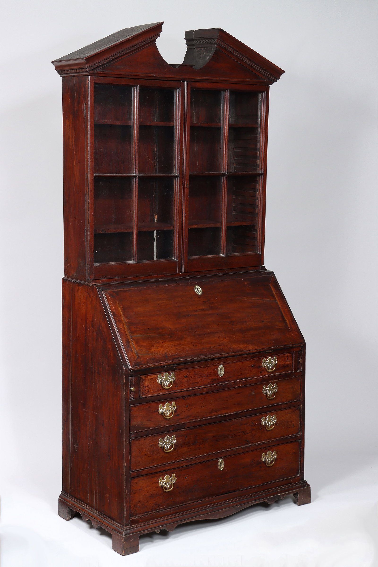 Diminutive 19th Century English Secretary (1 of 10)