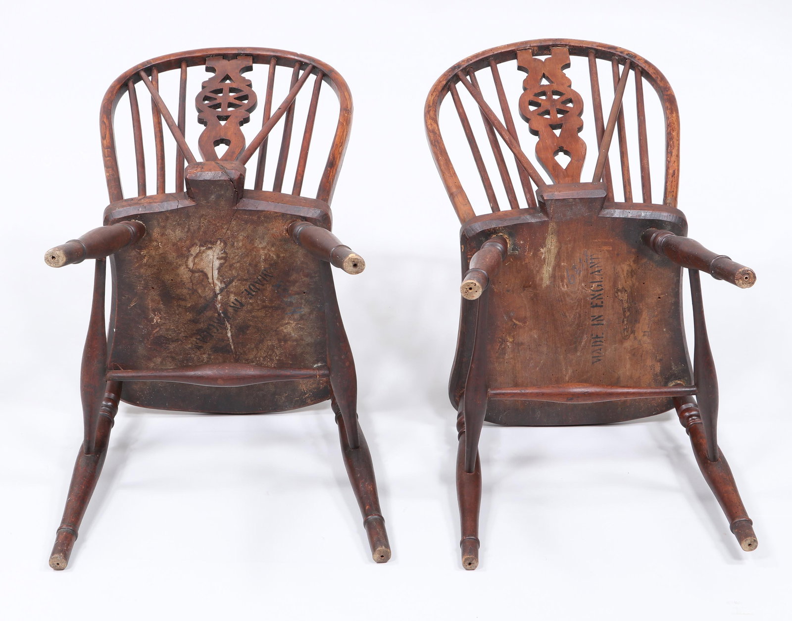 English Wheelback Windsor Chairs - 10