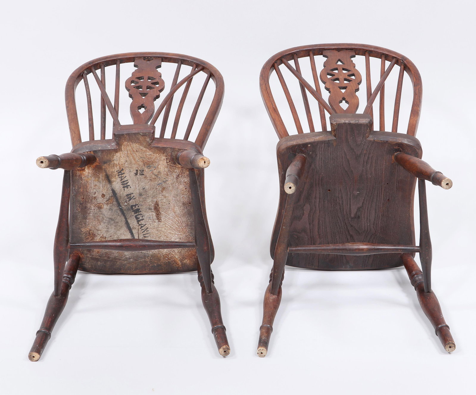 English Wheelback Windsor Chairs - 14