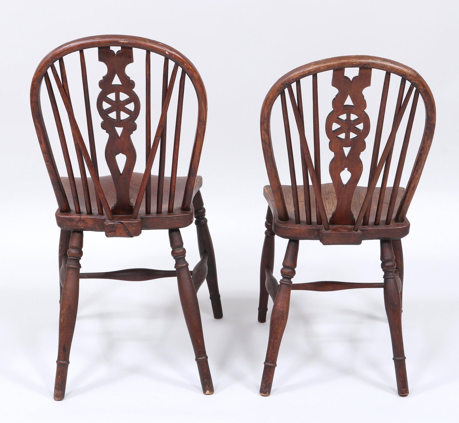 English Wheelback Windsor Chairs - 9