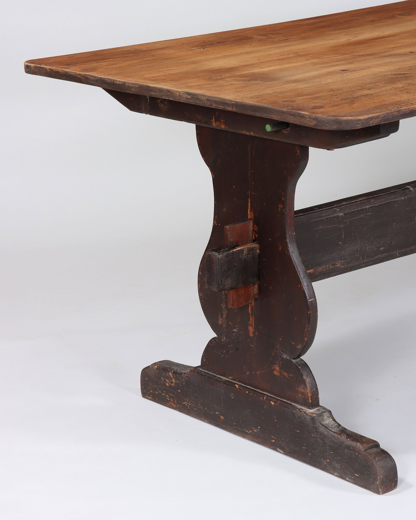 Country Kitchen Trestle Table - 2